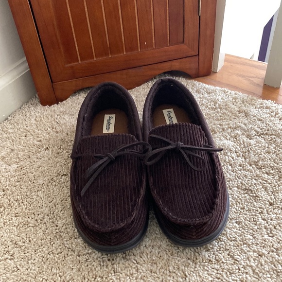 mens dearfoam house shoes